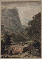 V 054
          <br/>
          Bergachtig arcadisch landschap
          <br/>
          <em>Andriessen, Jurriaan (1742-1819)</em>